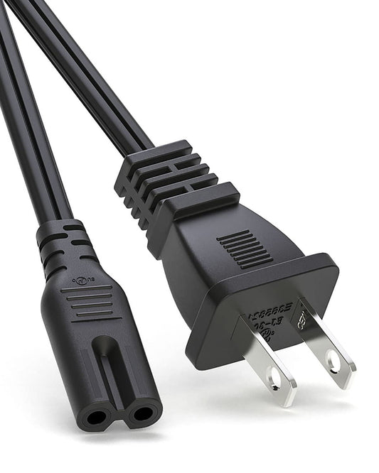 [UL Listed] 6ft Ac Power Cord for Ps5 Ps4 Ps3, Ect.